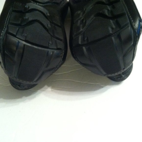 1901 MENS NEW BLACK LEATHER SLIP-ON LOAFERS SIZE: 10M main image 5